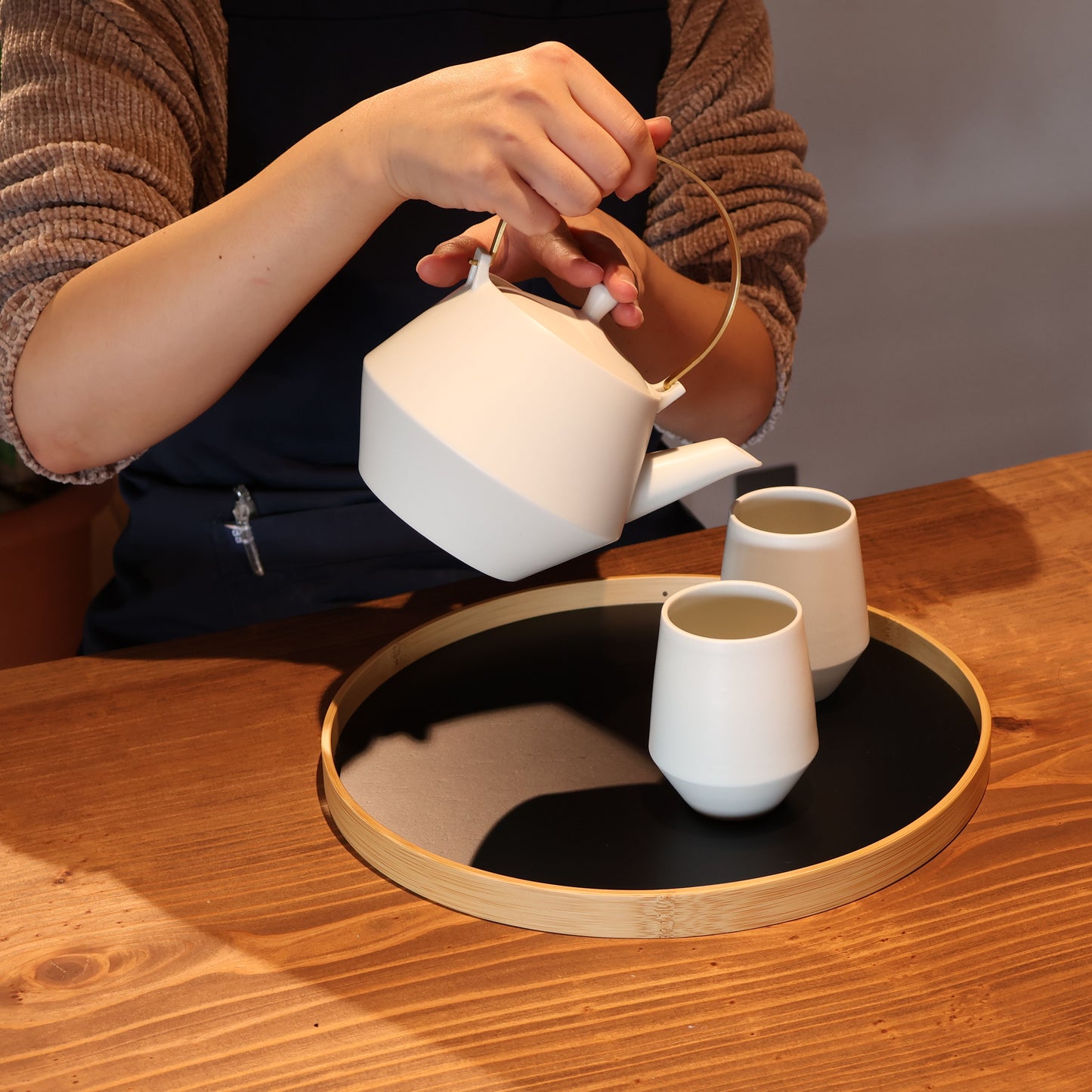 Frustum Teapot&Cup Set