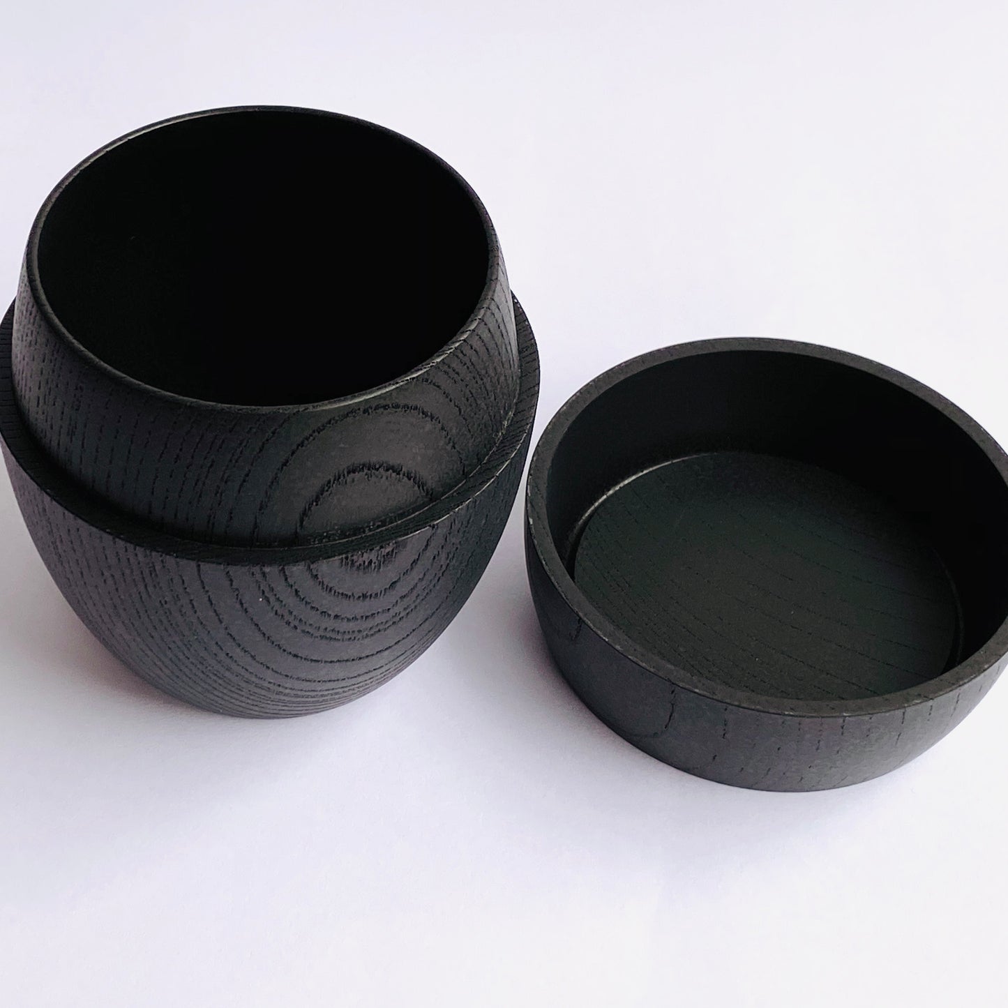 Tea Caddy Marudutsu Black