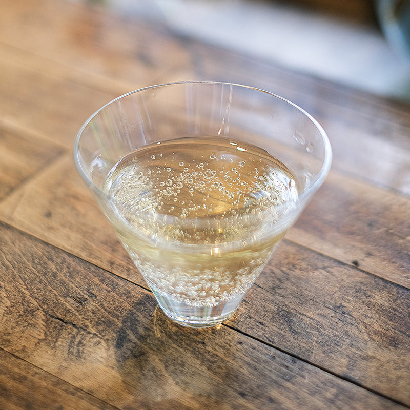 A WA GLASS  Bubbles Coupe Champagne