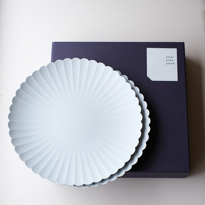 TY Palace Plate Gray Gift Box