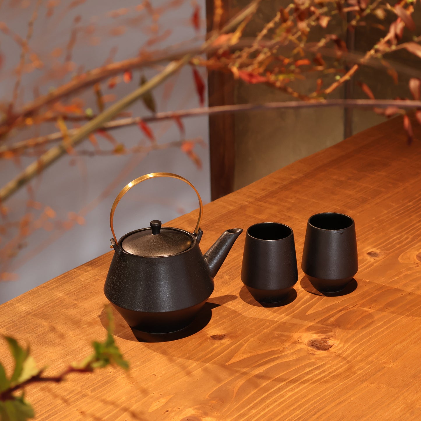 Frustum Teapot＆Cup Set