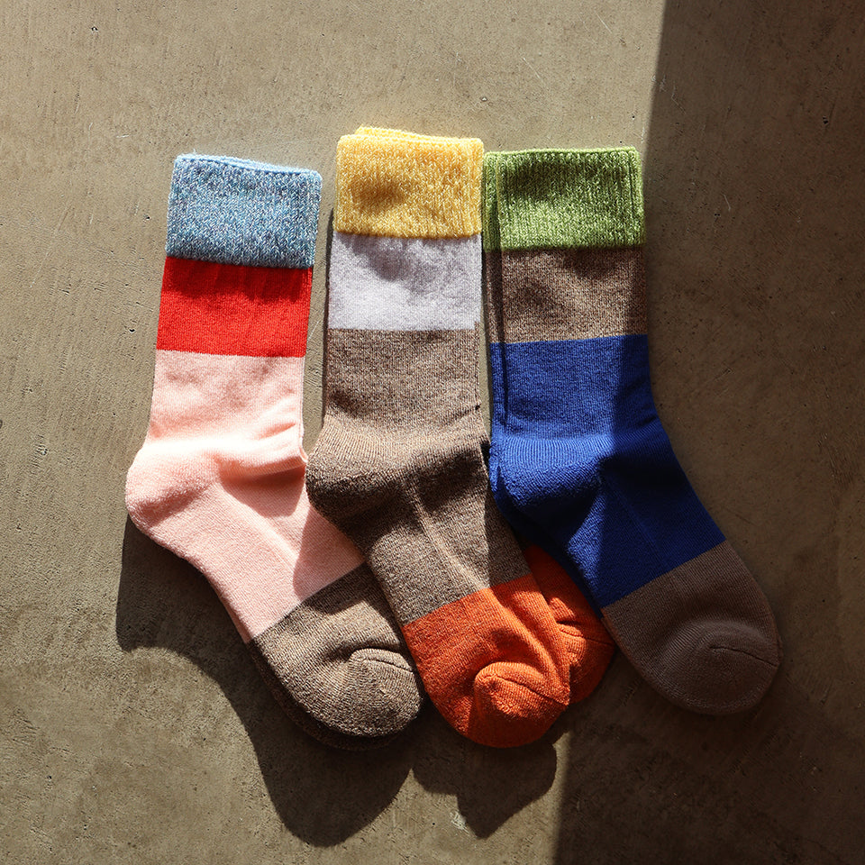 Wool Pile Sole Socks
