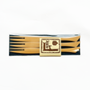 【Gift-wrapped】Musubi Small Plate 11cm 3 Colour and Fish Fork Set Gift