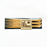 【Gift-wrapped】Musubi Small Plate 11cm 3 Colour and Fish Fork Set Gift