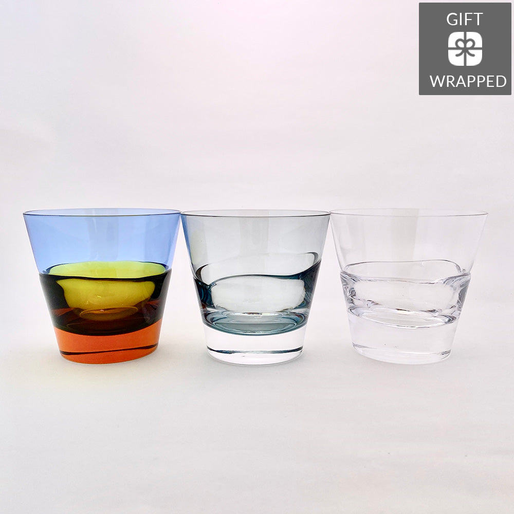 【Gift-wrapped】Duo Old Glass Pair
