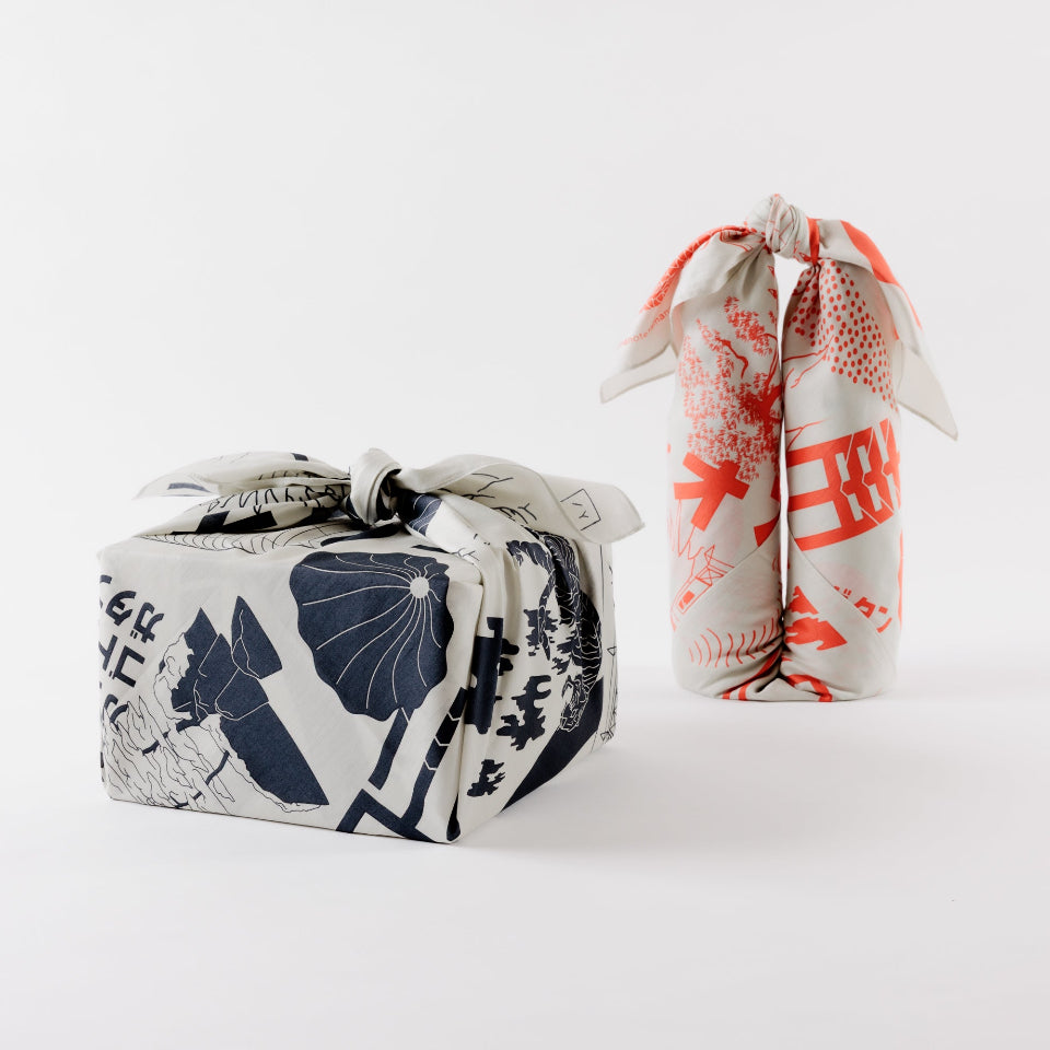 Link Collective｜風呂敷 東京マンガ – 朱 SHU. by Vermillion