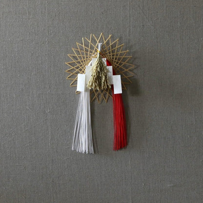 輪弧水引リース S