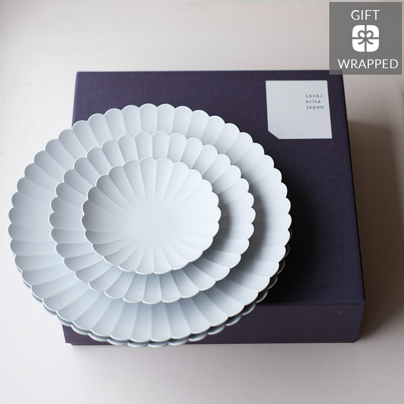 【ギフト包装済】TY Palace Plate Gray 化粧箱ギフトセット