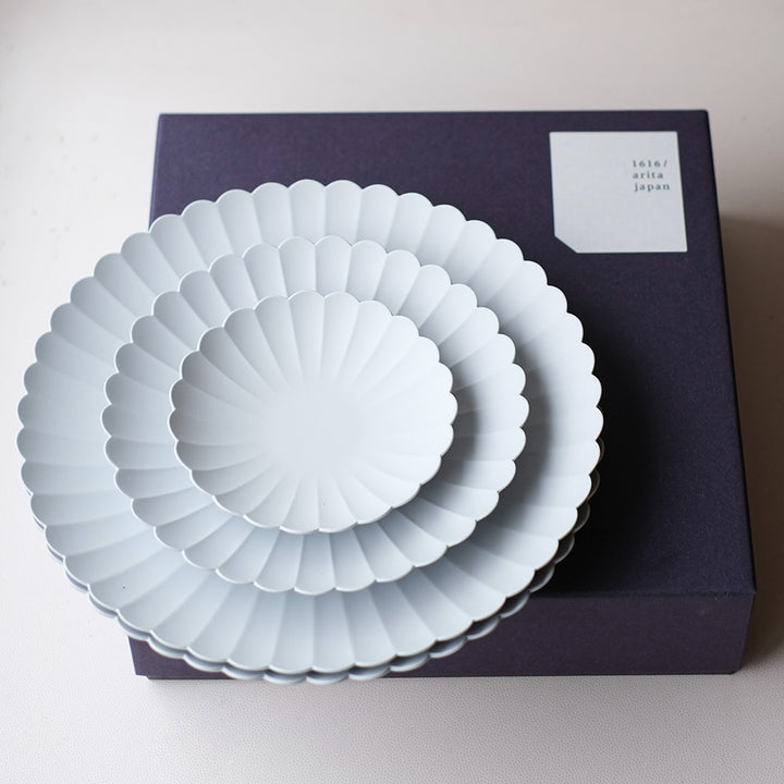 TY Palace Plate Gray Gift Box
