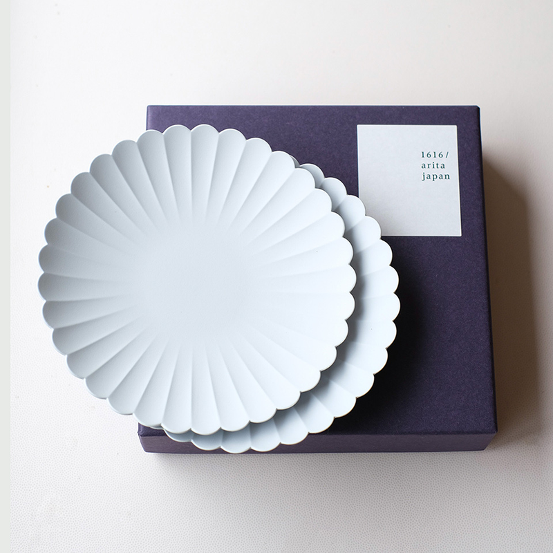 TY Palace Plate Gray Gift Box