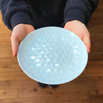 旅籠(Hatago) 網代 17cm 丸皿