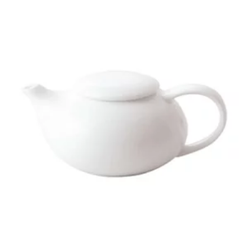 colon Teapot White Porcelain