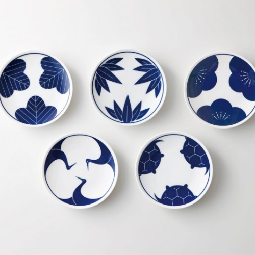 Engi-mon 5 Small Dishes Set