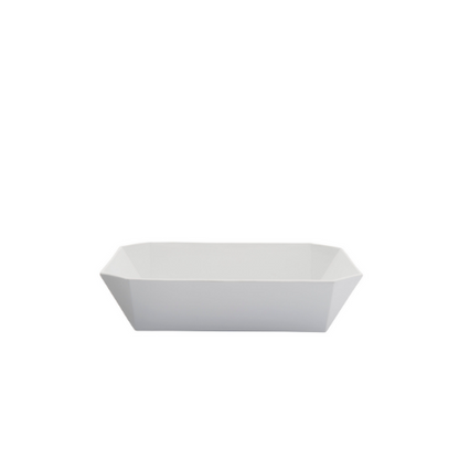 TY Square Bowl White 15-25.5cm