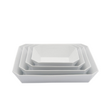 TY Square Bowl white