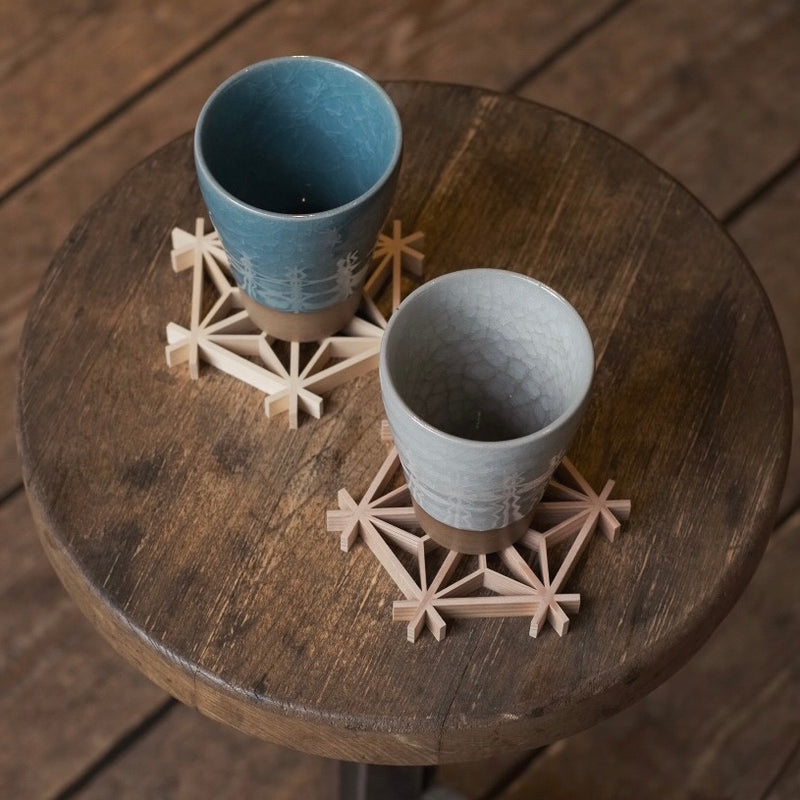 Asanoha Mark  Coaster