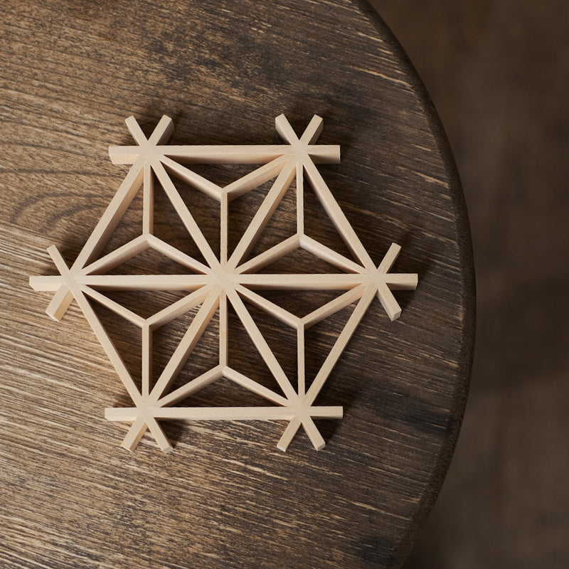 Asanoha Mark  Coaster
