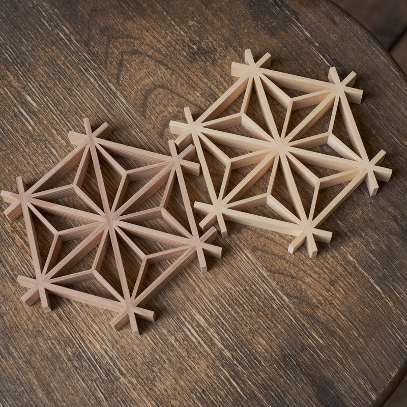 Asanoha Mark  Coaster