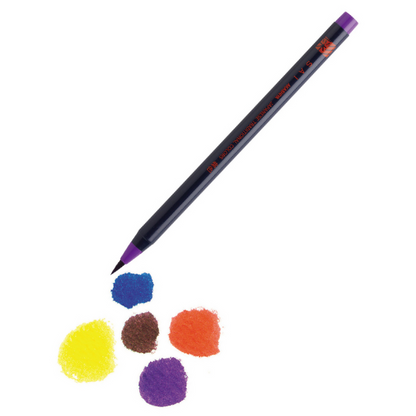 彩 SAI 水彩毛筆 日本の伝統色 5色セット