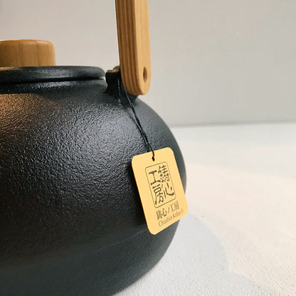 Handcrafted Cast Iron Kettle