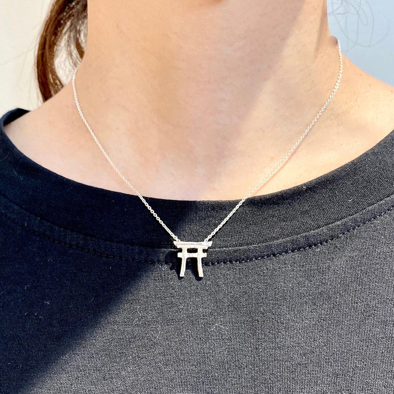 Torii Necklace Silver