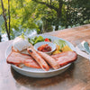 TY Round Deep Plate White