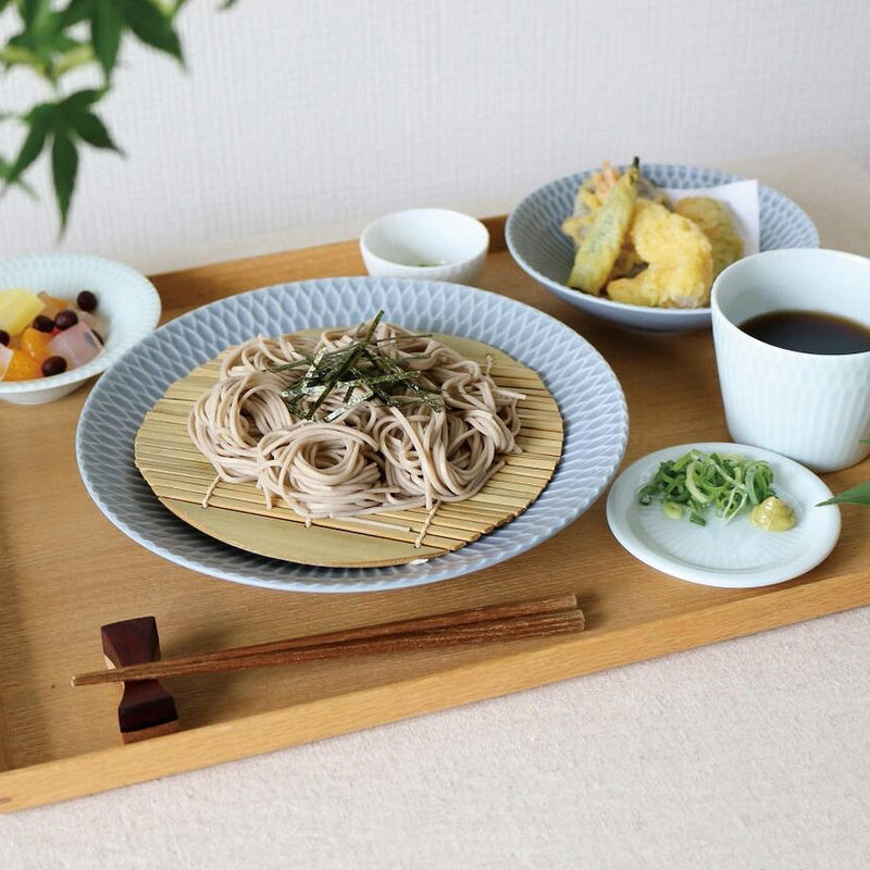さざなみ 猪口カップ（フタ小皿付）