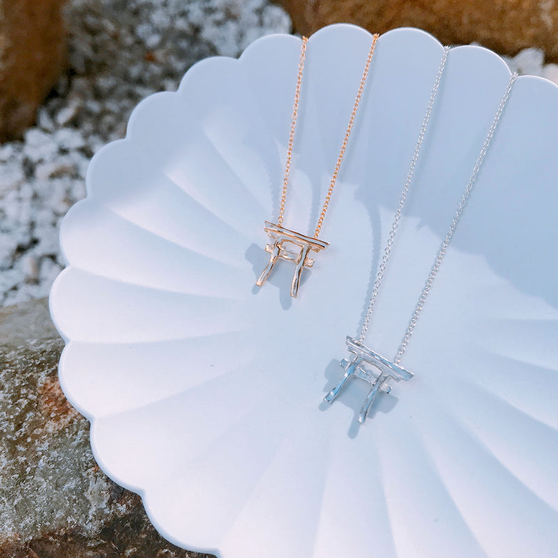 Torii Necklace Silver