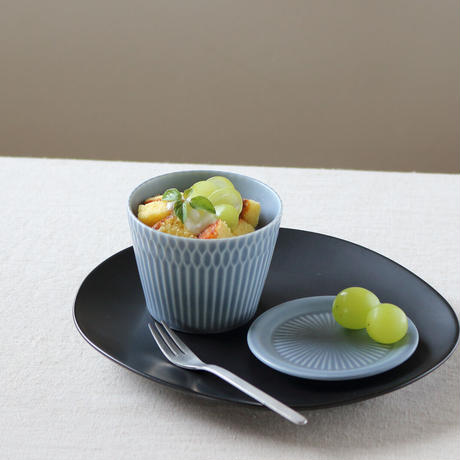 Sazanami Choko Cup(Lid with a small plate) 8.5cm